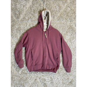 SCHMIDT WORKWEAR Fit for Her Sherpa Lined Zip Jacket Womens 10-12 Pink